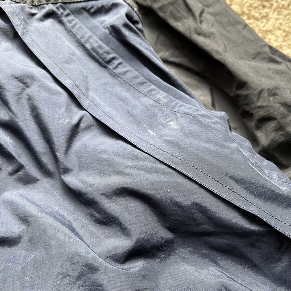 VTG Woolrich Jacket Men’s xl Royal Blue Waterproof Hooded Rain Coat - Picture 3 of 10